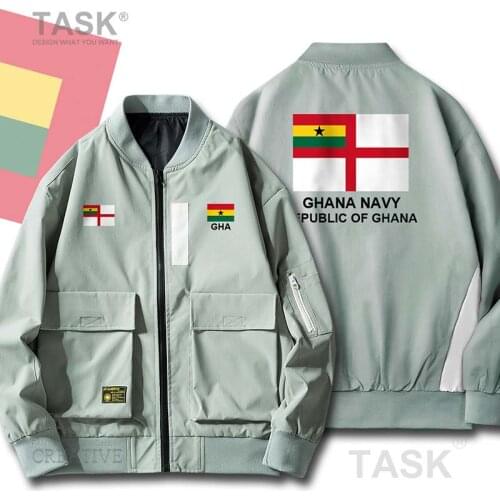 Military Army Jackets Navy Republic of Ghana Ghanaian GHA GH Lightweight Camouflage Jacket Men Waterproof Streetwear Coat Casual
