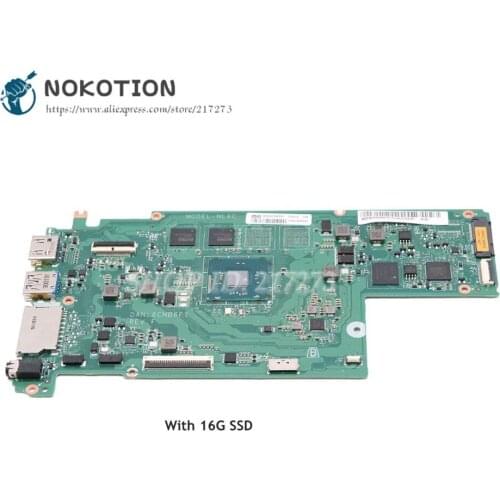 NOKOTION DANL6CMB6F1 5B20N06016 MAIN BOARD For Lenovo Chromebook N22 Laptop Motherboard 16G SSD onboard