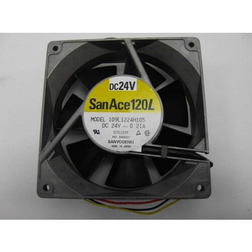 Wholesale new original For Sanyo 109E1224A105 12038 12cm DC24V 0.25A fan radiator equipment