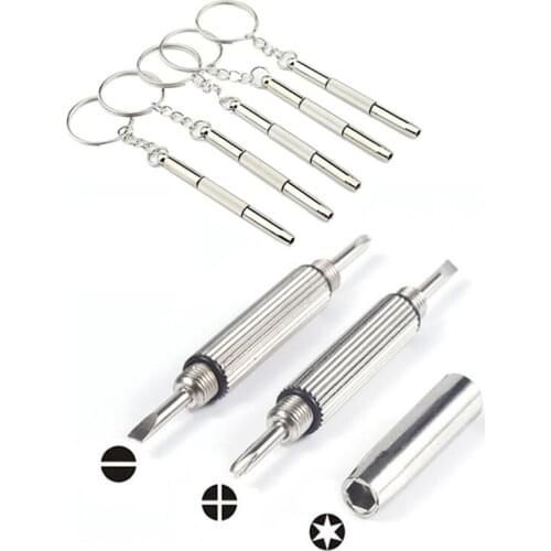 Glasses Screwdriver Multifunction Three-Purpose Convenient Mini Small Practical Clock Watch Repair Tool Combination Screwdriver