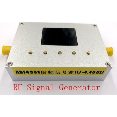 ADF4351 Phase Locked Loop Signal Source Frequency Synthesizer with Cavity 30DB Amplitude Dynamic Range