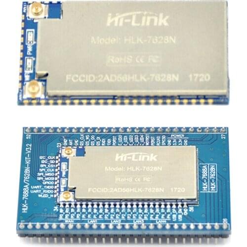 HLK-7628N/NS/NC/NF/NL WiFi Wireless Router Module Low Power Consumption IOT Module USB2.0 Host Interface Port HLK-7628N