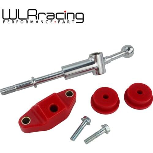WLR - Short Shifter With Front & Rear Stabilizer Bushing Kit (5 Speed Only) For Subaru WRX 08-15 Legacy 05-09 Forester XT06-08