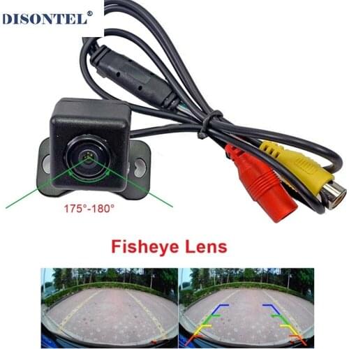 Car Front Rear view camera 180 Degree Universal Reversing backup parking camera HD night vision waterproof