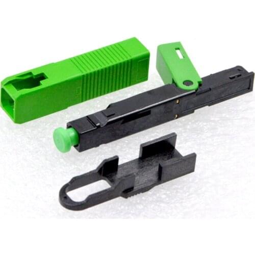 GONGFENG 50PCS NEW Hot Sell Optic Fiber Quick Connector FTTH SC Single Mode 250P1 UPC/APC Fast Connector Special Wholesale