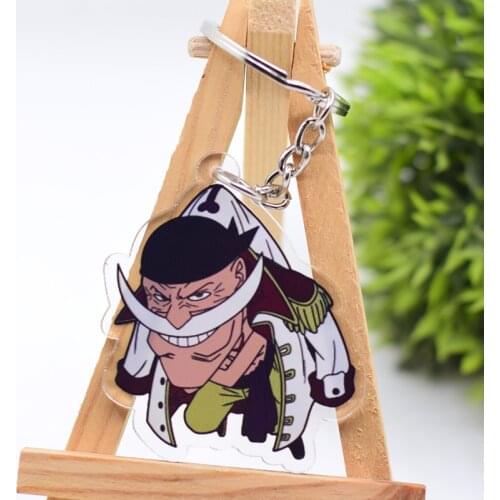 Anime Keychain One Piece Keyring Edward Newgate WL0511