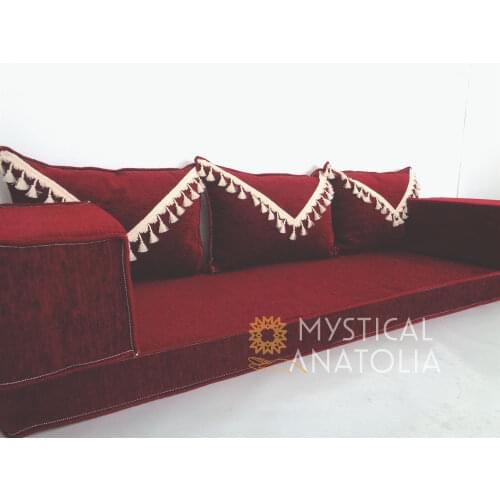 Arabic Floor Seating Sofa Set Cushion Couches Jalsa Majlis Furniture Arabian Hookah Lounge Home Decor Bench Cushions
