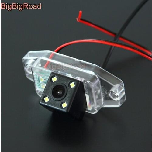 BigBigRoad For Toyota Prado / Land Cruiser 120 / FJ Cruiser Car Rear View Reverse Backup Camera HD CCD Parking Camera