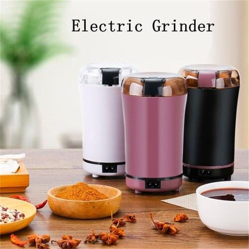 Electric Grains Grinder Coffee Grinder Smart 120V/220V Stainless Steel Powder Mill Pepper Milling Machine Kitchen Spice Grinder