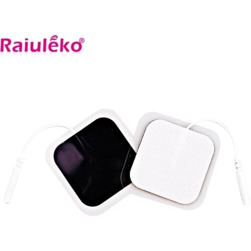 20/10pcs/lot(5 pair) 5*5cm Tens Electrode Pads Pin Type For Physical Therapy Massager Electric Digital Machine Massager