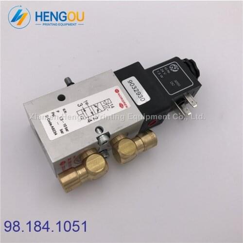 5 Pieces DHL Free Shipping 98.184.1051 SM102 CD102 Printing Machine Solenoid Valve 98.184.1051 2625484 Offset Machine Parts