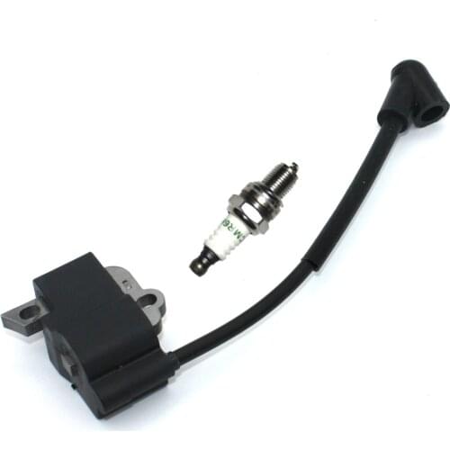 Ignition Coil Module Spark Plug CMR6H For Stihl FS70 FS70R FS70C FS70R FS70RC Brushcutter GrassTrimmer Magneto Parts#41444001319