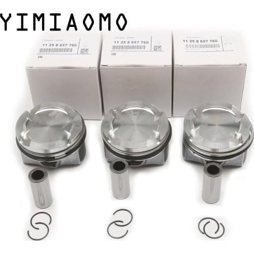 Pistons&Rings Set 11258657760 For BMW F20118i F22 220i MINI F56 1.2T ONE F54 1.5T COOPER Engine B38 11259468869 11 25 9 468 869