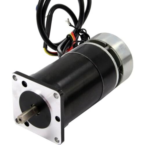 Nema23 DC Brushless Motor with Brake 24V 100W 3000 rpm High Torque
