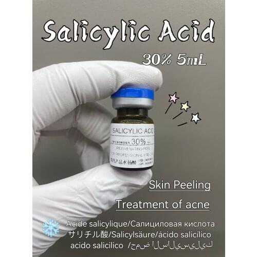 Salicylic acid 30% High Concentration strong power peeling Strawberry nose papule agria inflammatory nodus deep inflammation