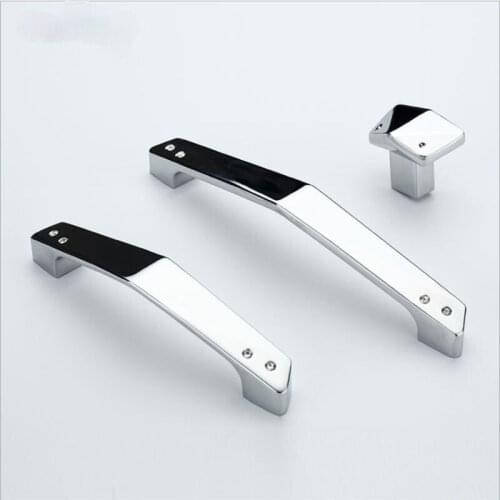 Modern Door Handles Kitchen Cabinet Handles and Knobs European Minimalist Matt Brushed Cabinet Drawer Wardrobe Locker Door Pulls