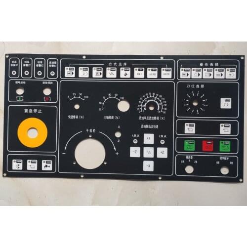 CNC machine tool CNC operation panel button film panel switch button