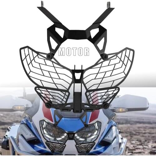 Motorcycle Headlight Guard Grille Protector Cover Protectors FOR HONDA CRF 1000L AFRICA TWIN 2019 2020 2021 AFRICATWIN Adventure