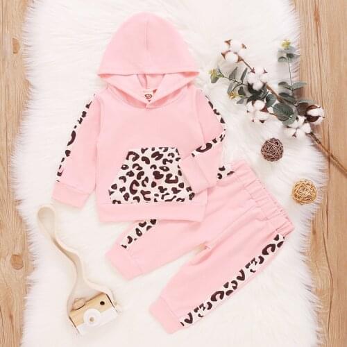 Fall Winter Kid Baby Toddler Boy 2PCS Clothes Lounge Set Long Sleeve Hooded Sweater + Long Pants Outfits Set 3 16 18 24 Month
