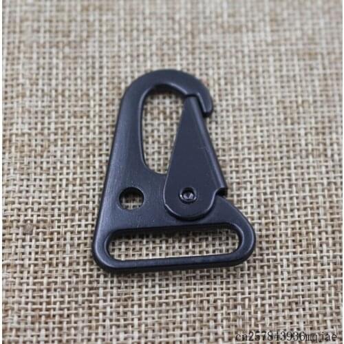 200pcs Sling Clips Nickle Bronze Buckles Spring Gate Snap Olecranon Hook Webbing Strap 25mm 1"
