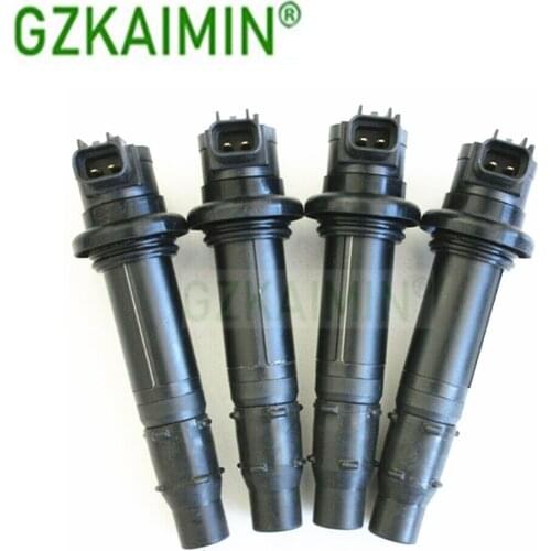 High Quality 4pcs New For Motorcycle Ignition Coil For Yamaha R6 RJ15 Bj 2009 Engine OEM F6T568