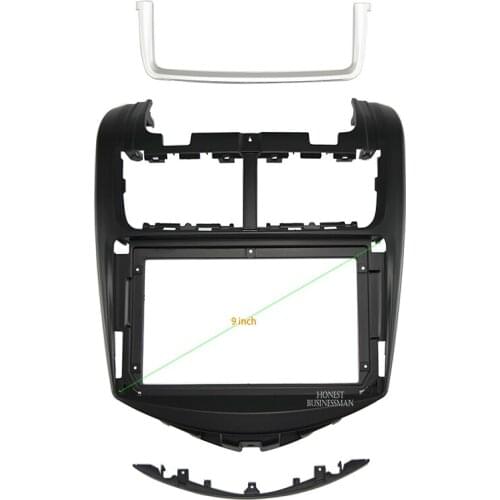 9 INCH Car Audio Frame GPS Navigation Fascia Panel Car dvd Plastic Frame Fascia is suitable for 2014 CHEVROLET AVEO