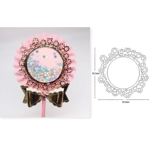 Laciness basic frame background birthday 2021 new metal crafts greeting card cut book photo album manual diy metal cutting mold