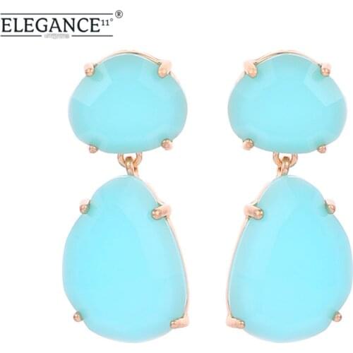 ELEGANCE11 Funny Earrings for Women Korean Earrings Weird Earrings Rhombus Earrings for Christmas Earrings
