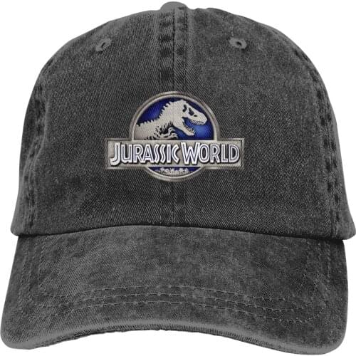 Jurassic World Baseball Cap cowboy hat Peaked cap Cowboy Bebop Hats Men and women hats