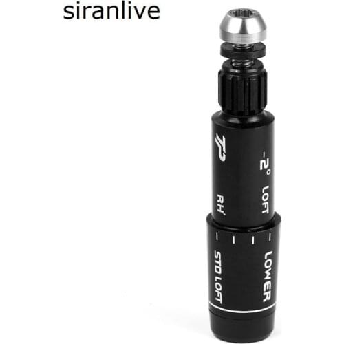 New Black Tip Size .335 Golf Shaft Adaptor 2 Loft Sleeve Replacement for Taylormade RBZ Stage2 Tour SLDR TOUR Driver