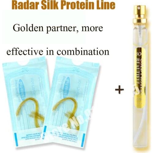 2/5/10pcs Radar Thread Silk Fibroin Line Carving Essence Collagen Facial Thread Lifting Firming Anti Aging Tightening Skin Care
