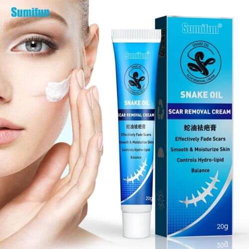 Sumifun Professional Snake Oil Ointment Remove Scar Cream Acne Treatment Hand Skin Face Care Natural Chinese Medical Skin Care