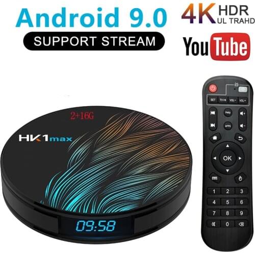 Android 9.0 HK1 MAX Mini 2g 16g TV Box Quad Core 2.4G/5G Wifi BT 4.0 DDR3 Netflix 4K HDR internet Media Player Hk1max Netherland
