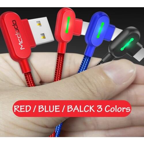 MCDODO 90 Degree USB Cable Fast Charging Mobile Phone Charger Data Cord For iPhone 12 11 Pro Max Xs Xr X 8 7 6s 6 Plus 5S 5 iPad