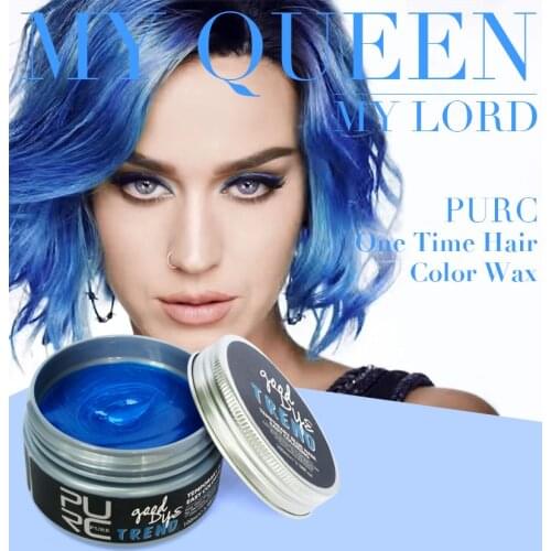 Amazing Temporary Hair dye One time color hair Seven Colors Hair Dye Wax for Crazy party Carnival holiday make up 11.11 30