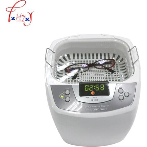 1PC Ultrasonic Cleaning Machine CD-4810 Household Intelligent Ultrasonic Cleaning Machine To Clean The Glasses Razor 220V