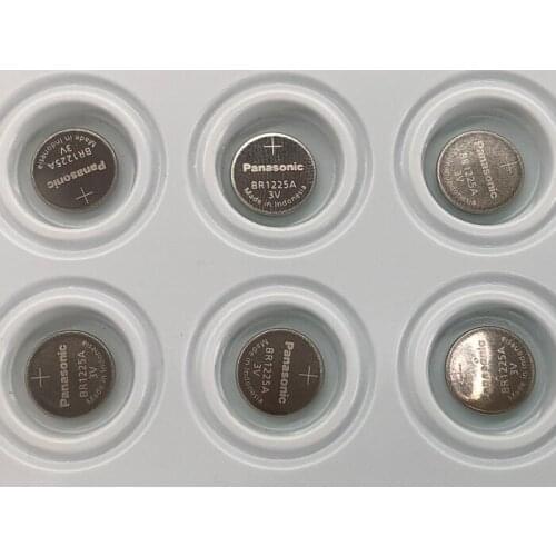10pcs/lot New Original Panasonic BR1225A BR1225 1225 3V Wide temperature button lithium batteries/High temperature battery