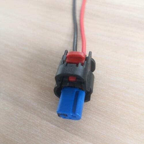 2 Pin/Way TE Automotive Connector Plug With Wire Harness Pigtail Cable 1-2203769-1