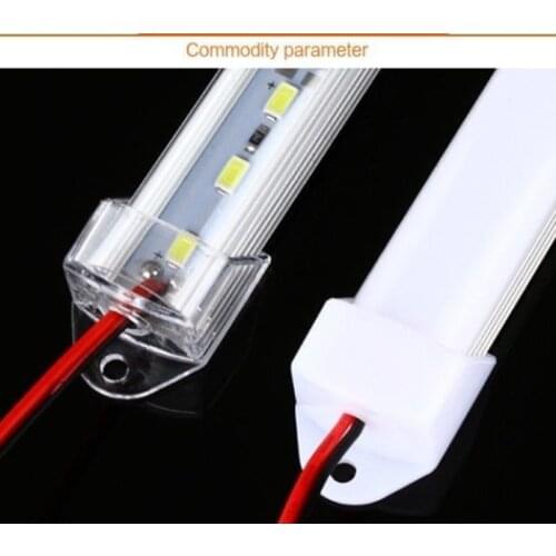 5Pcs/lot 20CM/30CM/50CM SMD 5630 12V LED Kitchen Under Cabinet Strip Lights Rigid Hard Bars Closet Tube Lamp