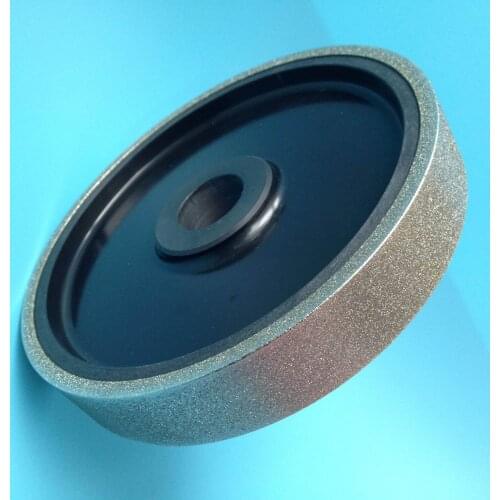 Diamond Soft Grinding Wheel 6" Inner Hole 32mm Gem Polishing Resin Grinding Wheel Grit 80 100 150 320 400 600 800 1000 1500 2000