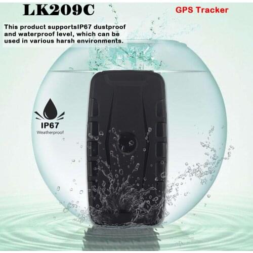 Auto Car GPS Tracker LK209C 20000mAh Battery Real Time tracking Locator Powerful Magnet Standby Time 240 Days Waterproof IP67