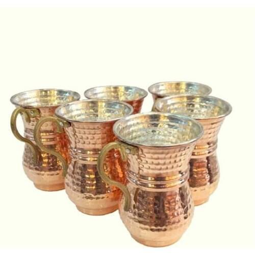 Cups Ayran Copper Cup Ayran Cup Tumbler Decorative Cup Mug Drinkingware Canecas Decorative Mugs Eco Friendly Kitchen Utensils