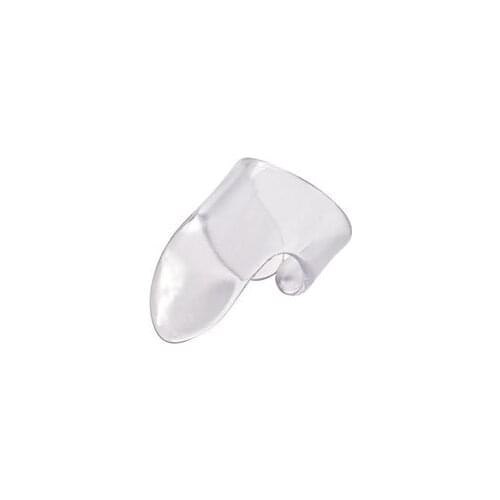 Dunlop Clear "D" Plastic Finger Pick and Thumb Pick Plectrum Mediator