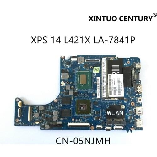 CN-05NJMH 05NJMH 5NJMH QLM00 LA-7841P For Dell XPS 14 L421x Laptop Motherboard W/ SR0N6 I7-3517U GT630M GPU 100% tested working