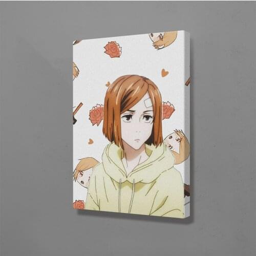 Nobara Kugisaki Jujutsu Kaisen Manga Canvas Home Decor Prints Dorm Anime Living Room Bedroom Painting Wall Art Decoration Poster