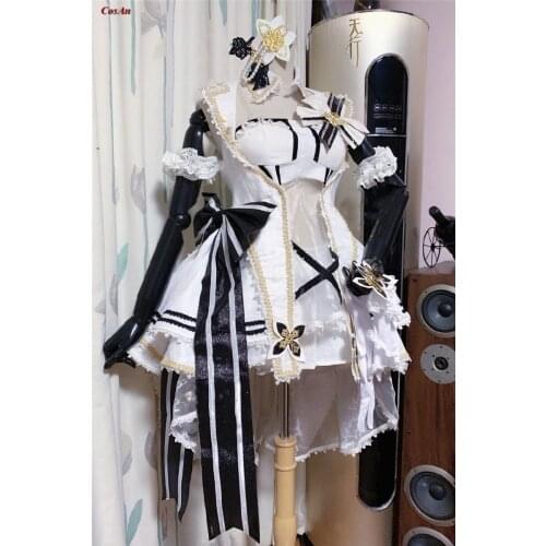Game Azur Lane Illustriou Cosplay Costume High Quality μ Soldier Uniform Unisex Activity Party Role Play Clothing Custom-Make