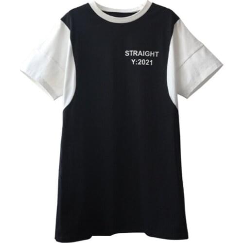 6 to 16 Years,2021 Summer New Girls Dress Baseball Shirt Dress Patchwork Children Clothes Teen Casual Dress Cotton Letters,#6213