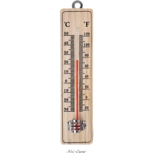 Wall Hang Thermometer Indoor Outdoor Garden House Garage Office Room Hung Logger