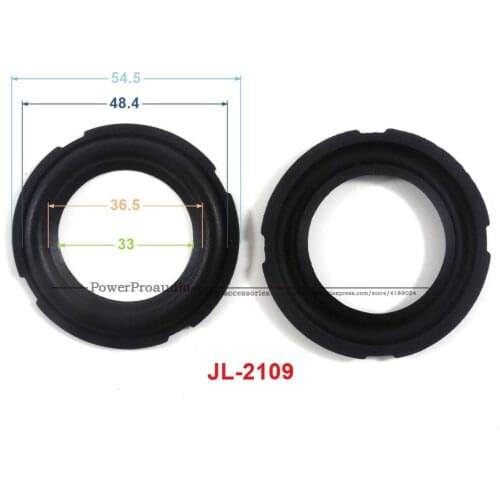 New 10 pcs /lot = 5 Pair 2.5 inch Woofer Repairable Parts / Speaker Rubber Surround ( 54.5mm / 48.4mm / 36.5mm / 33mm )