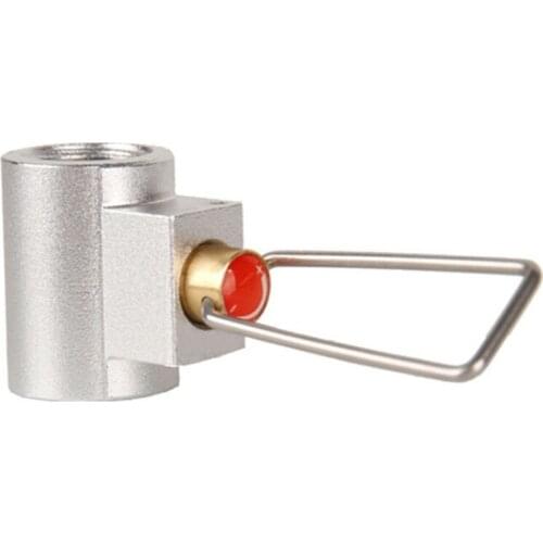 Outdoor Camping Stove Adaptores Conversion Split Type Furnace Connector Cartridge Tank Gas Fill Adapter Gas Cylinder Adapter